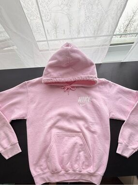 ✨5FOR25✨ Nike Light Pink Pullover Hoodie with White Logo